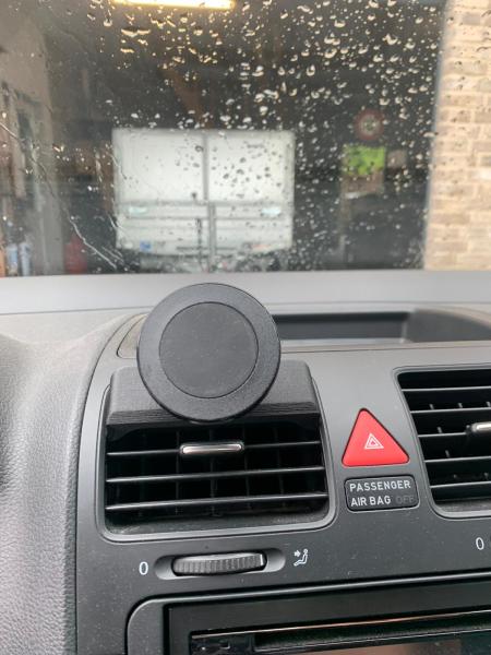 RS-Mount, fahrzeugspezifischer Handyhalter passend für VW Golf 5, Made in Germany